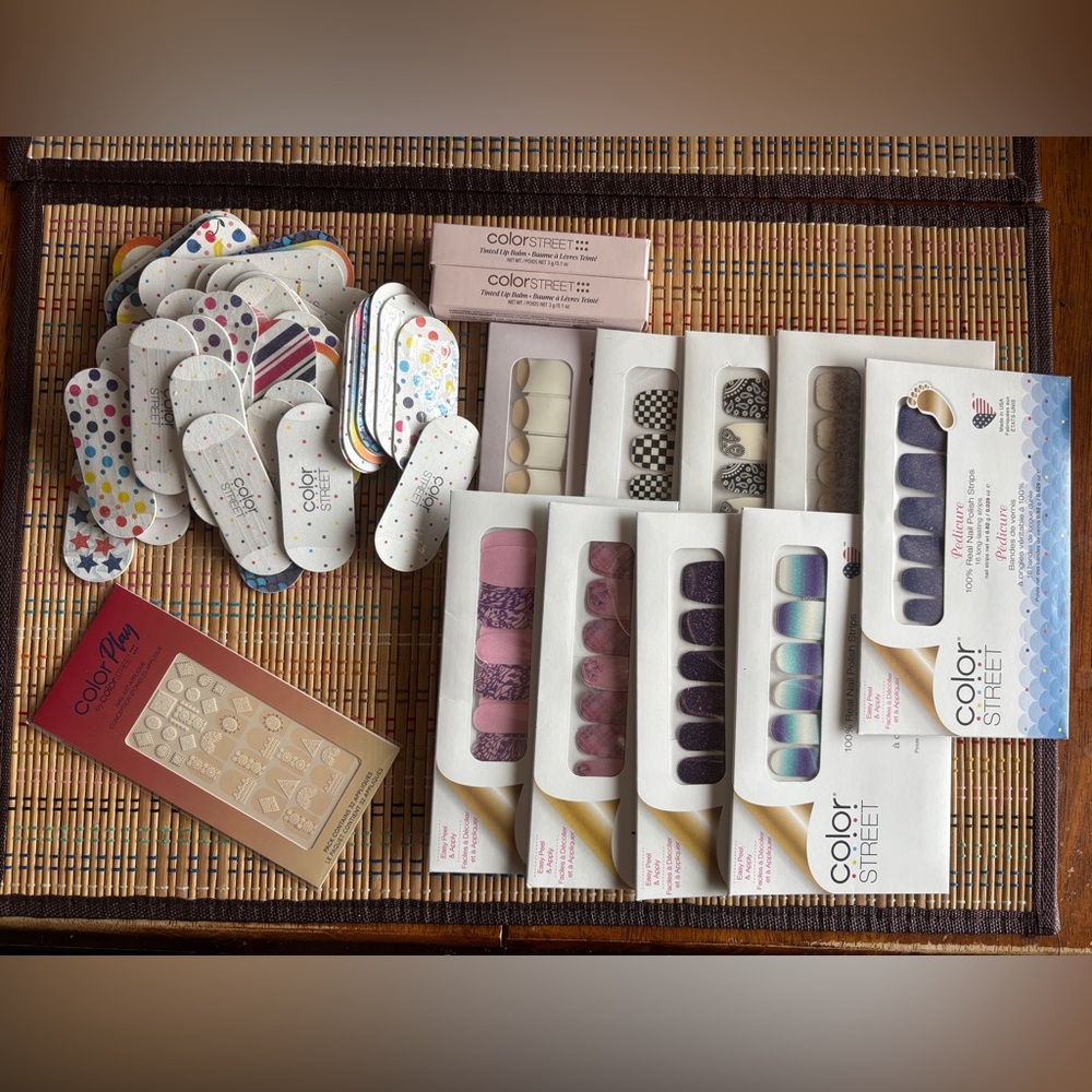 Color Street Nail Polish Strips Set